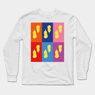 Etrogim - Ups and Downs Deptford Pop Art Grid Long Sleeve T-Shirt